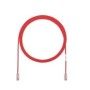 Panduit 1m Cat6 UTP cavo di rete Rosso U/UTP (UTP) (UTP28SP1MRD)