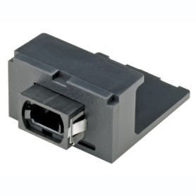 Panduit CMMPOBLBL adattatore di fibra ottica MPO 1 pz Nero