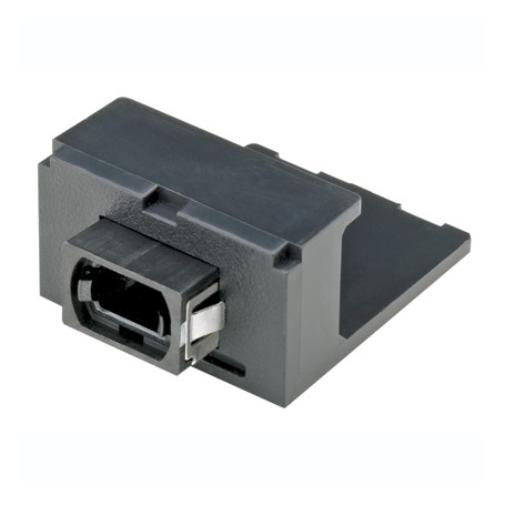 Panduit CMMPOBLBL adattatore di fibra ottica MPO 1 pz Nero