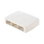 Panduit CBXQ6AW-A cassetta di scarico RJ-45 Bianco