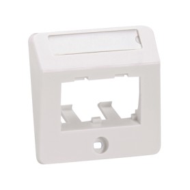 Panduit CHES2AWY Placca copripresa e copri interruttori Bianco