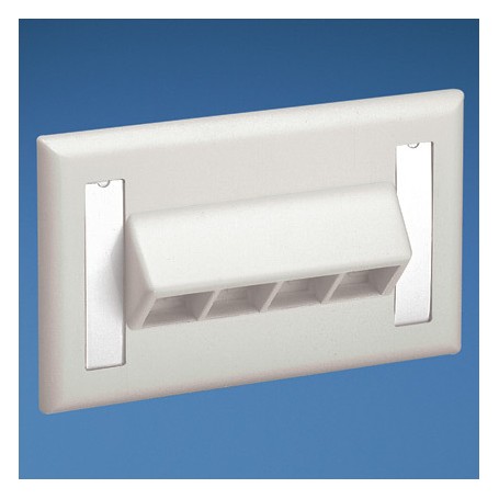 Panduit NK4HSFIGY Placca copripresa e copri interruttori Bianco