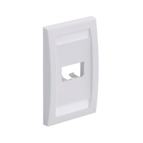 Panduit CFPE2EIY Placca copripresa e copri interruttori Bianco