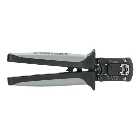 Panduit MPT5-8AS pinza crimpatrice Nero, Grigio