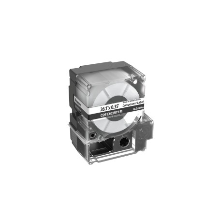 Panduit C261X035Y1M etichetta per stampante Bianco Etichetta per stampante non adesiva
