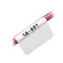 Panduit S050X125YAJ etichetta per stampante Trasparente, Bianco Etichetta per stampante autoadesiva