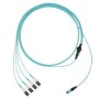 Panduit FZ8RL7NUSQNM002 cavo InfiniBand e in fibra ottica 2 m PanMPO 4x LC Colore acqua