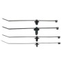 Panduit PUM-071-2S-D30 supporto per fascette Nero Nylon 500 pz
