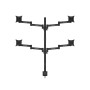 Multibrackets 5891 supporto da tavolo per Tv a schermo piatto 76,2 cm (30") Morsa/Bullone di ancoraggio Nero (MB5884)