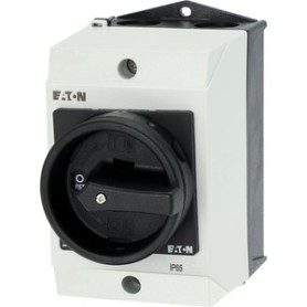 Eaton T0-3-15683/I1/SVB-SW Interruttore rotante 3P Nero, Bianco (207158)