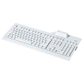 Fujitsu KB SCR2 tastiera Ufficio USB QWERTY Finlandese, Svedese Grigio (S26381-K538-L155)