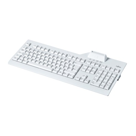 Fujitsu KB SCR2 tastiera Ufficio USB QWERTY Finlandese, Svedese Grigio (S26381-K538-L155)