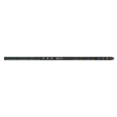 Vertiv U1078 unità di distribuzione dell'energia (PDU) 24 presa(e) AC 0U Nero