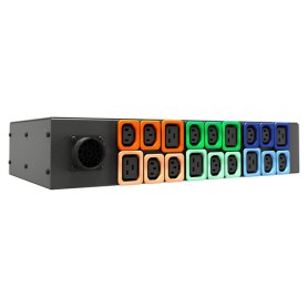 Vertiv UI30005L unità di distribuzione dell'energia (PDU) 18 presa(e) AC 2U Nero