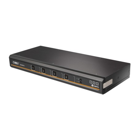 Vertiv SC845DPH-400 switch per keyboard-video-mouse (kvm) Nero