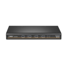 Vertiv Avocent SV Universal DP/H KVM Switch 4-Port Single Display switch per keyboard-video-mouse (kvm) Nero (SV240DPH-400)