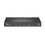 Vertiv Avocent SV Universal DP/H KVM Switch 4-Port Single Display switch per keyboard-video-mouse (kvm) Nero (SV240DPH-400)