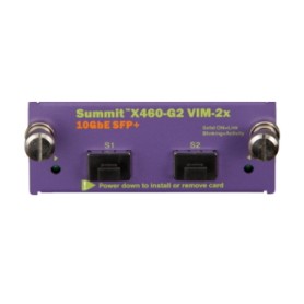 Extreme networks X460-G2 VIM-2x modulo del commutatore di rete 10 Gigabit Ethernet (16711)