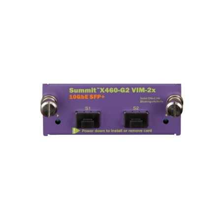 Extreme networks X460-G2 VIM-2x modulo del commutatore di rete 10 Gigabit Ethernet (16711)