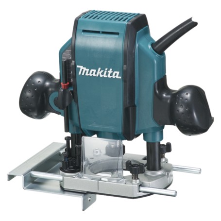 Makita RP0900 fresa verticale e tagliabordi Nero, Blu 900 W