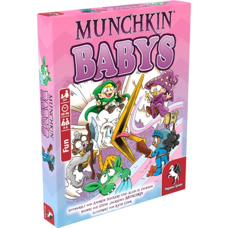 Pegasus Spiele Munchkin Babys 90 min Carta da gioco Gioco di ruolo (17031G)
