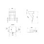Multibrackets 9592 Supporto TV a parete 2,54 m (100") Bianco (MB9592)