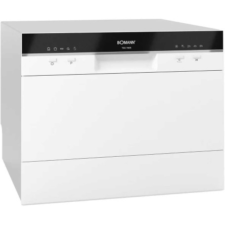 Lavastoviglie da tavolo Bomann TSG 7405, larghezza 55 cm, 6 coperti, 5 programmi, bianca (774042)