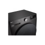 LG F2V7SLIM9B lavatrice Caricamento frontale 9 kg 1160 Giri/min Nero