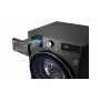 LG F6WV710P2S lavatrice Caricamento frontale 10,5 kg 1560 Giri/min Nero, Acciaio inox