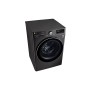 LG F6WV710P2S lavatrice Caricamento frontale 10,5 kg 1560 Giri/min Nero, Acciaio inox