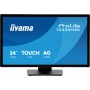 iiyama ProLite T2452MSC-B2AG Monitor PC 61 cm (24") 1920 x 1080 Pixel Full HD Touch screen