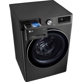 LG F6WV710P2S lavatrice Caricamento frontale 10,5 kg 1560 Giri/min Nero, Acciaio inox