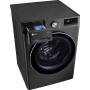 LG F6WV710P2S lavatrice Caricamento frontale 10,5 kg 1560 Giri/min Nero, Acciaio inox