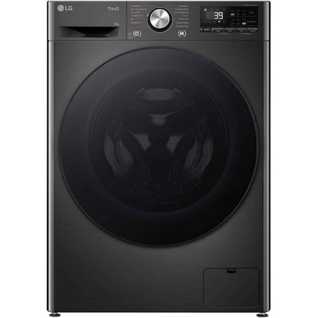 LG F2V7SLIM9B lavatrice Caricamento frontale 9 kg 1160 Giri/min Nero