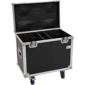 ROADINGER Flightcase 2x TMH-H380 mit Rollen, max. 50 kg, 66x40x66 cm (31001058)