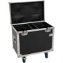 ROADINGER Flightcase 2x TMH-H380 mit Rollen, max. 50 kg, 66x40x66 cm (31001058)