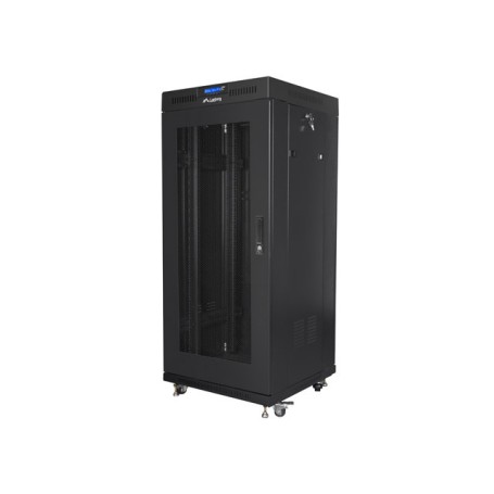 Lanberg FF01-6627-23BL rack 27U Rack indipendenti Nero