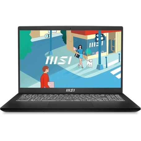 NB 15,6 I5-1335U 8GB 512SSD W11 MSI MODERN 15 - BACKLIT KEYBOARD (B13M-448IT)