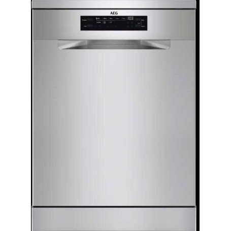 Lavastoviglie AEG FFB53627ZM, larghezza 60 cm, AquaControl, 8 programmi, 4 temperature, acciaio inox