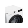 LG W4WR42966 lavasciuga Libera installazione Caricamento frontale Bianco