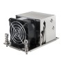 Silverstone XE02-SP3 Processore Refrigeratore 6 cm Alluminio, Nero (SST-XE02-SP3)