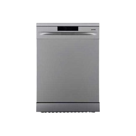 Lavastoviglie a libera installazione Gorenje GS620C10S, larghezza 60 cm, 14 coperti, TotalDry, argento.