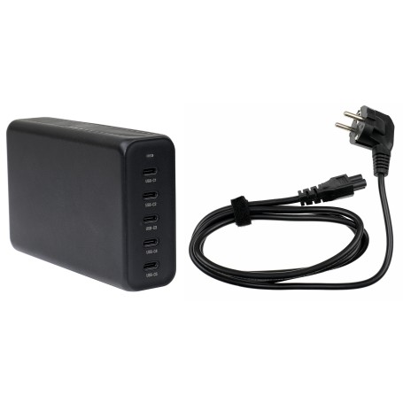Brodit 217095 Caricabatterie per dispositivi mobili Telefono cellulare, Tablet Nero USB Interno