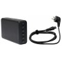 Brodit 217095 Caricabatterie per dispositivi mobili Telefono cellulare, Tablet Nero USB Interno