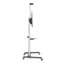 Manhattan 462563 Supporto TV a parete 2,54 m (100") Nero, Argento
