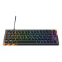 CHERRY K5 PRO TMR COMPACT tastiera Gaming USB QWERTY Inglese US Nero, Arancione (G8E-24200LACAUS-2)