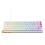 CHERRY K5 PRO TMR COMPACT tastiera Gaming USB QWERTY Inglese US Arancione, Bianco (G8E-24200LACAUS-0)