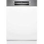 Lavastoviglie semi-integrata Bosch SMI4ETS08E Serie 4, larghezza 60 cm, 13 coperti, AquaStop, blocco bambini.
