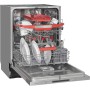 Lavastoviglie da incasso Exquisit EGSP9614-E-030B, larghezza 60 cm, apertura automatica della porta, ECO, Aquastop.