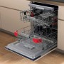 Lavastoviglie da incasso Bauknecht BKSV2 UAN, larghezza 60 cm, 14 coperti, AquaStop, cassetto posate.